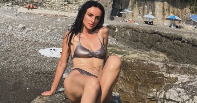 Arisa, relax da star a Moneglia