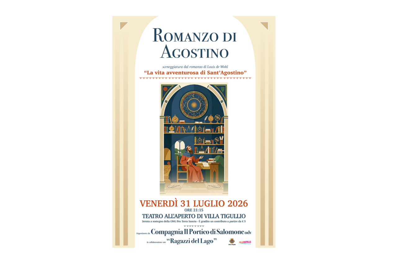 In scena a Rapallo uno spettacolo su Sant’Agostino