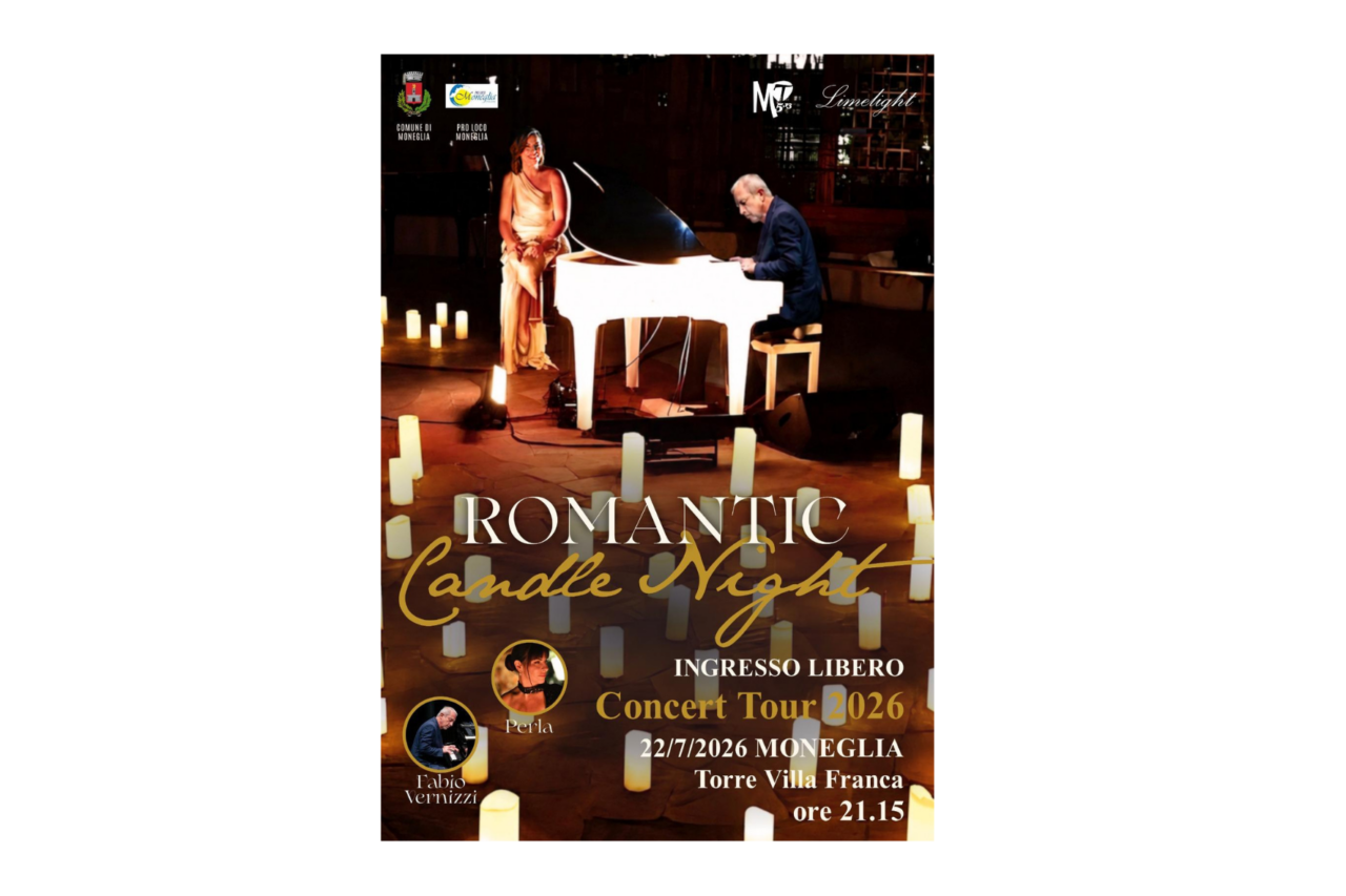 Romantic Candle Night approda a Moneglia