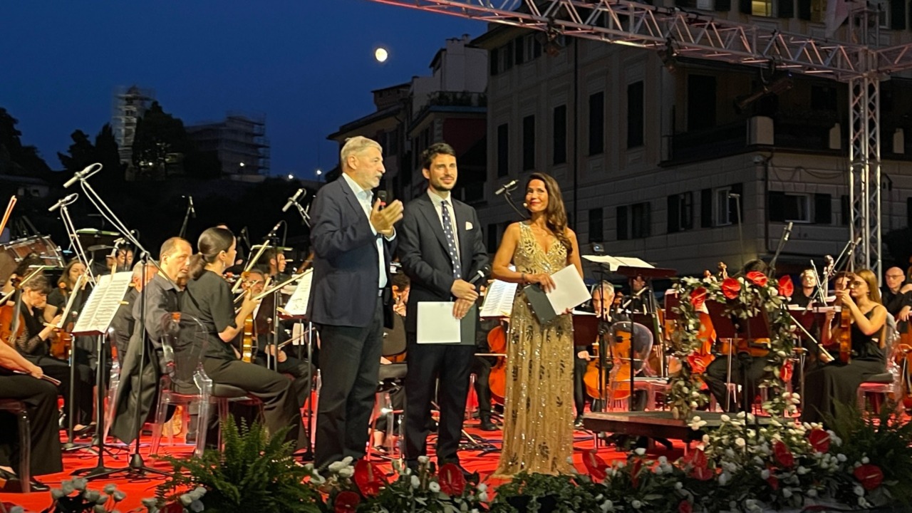 Il presidente Bucci a Portofino per la finale del concerto “Francesco Brioschi”