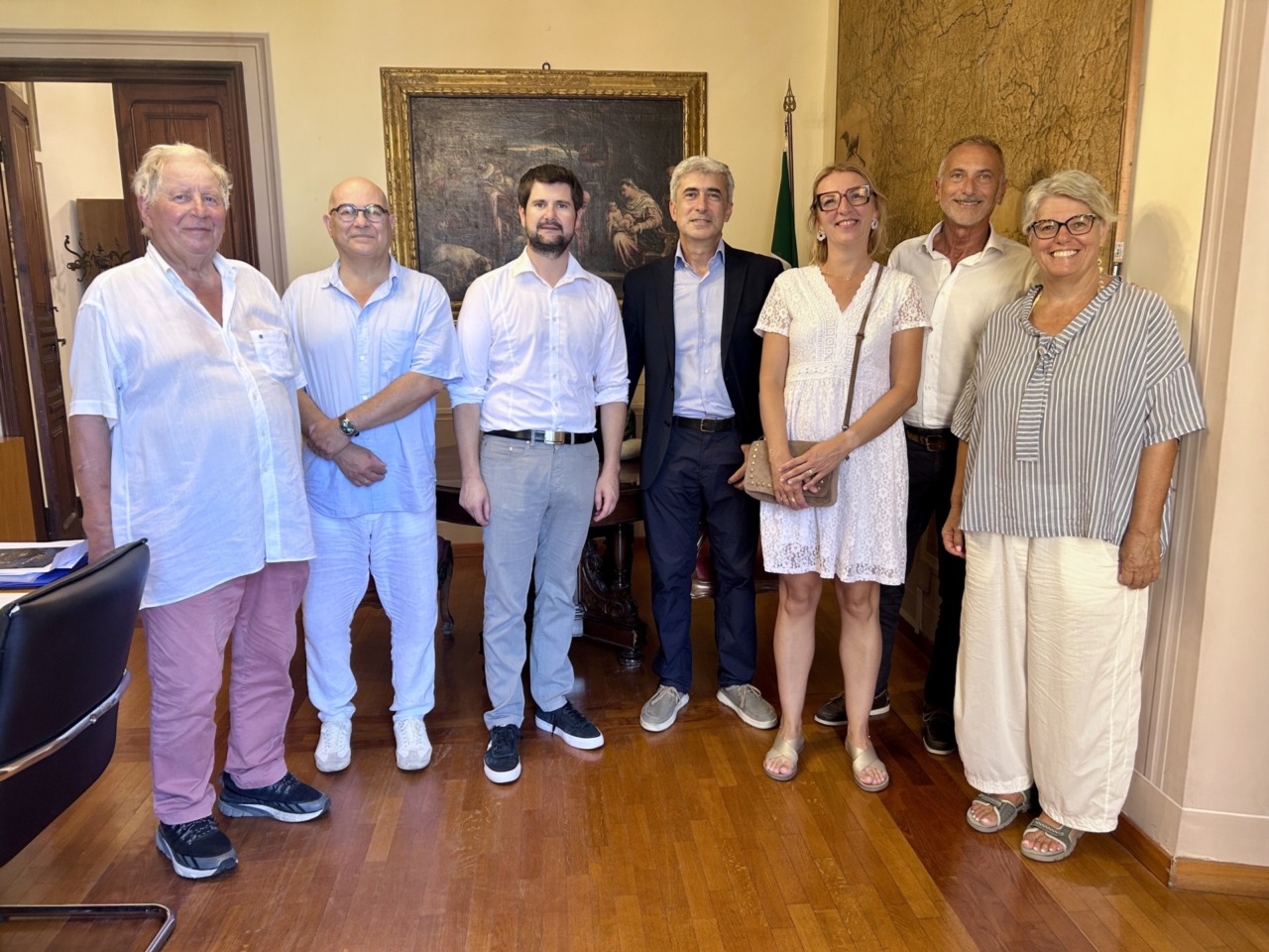 Gemellaggi, delegazione di Dole in visita a Sestri Levante