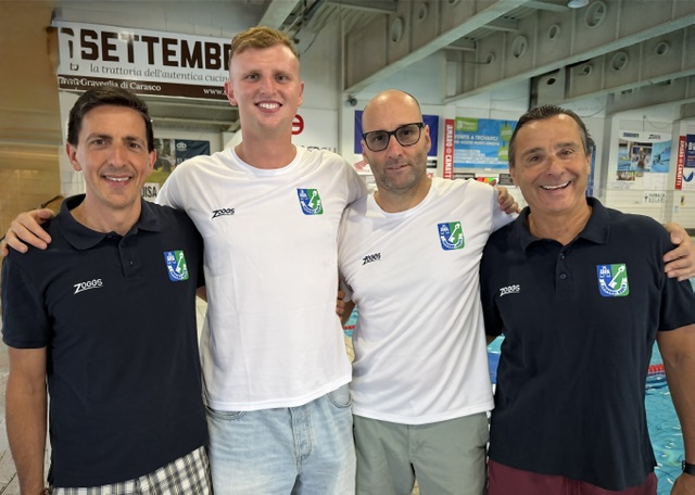 Nuovo acquisto Chiavari Nuoto: ufficiale Mario Guidi