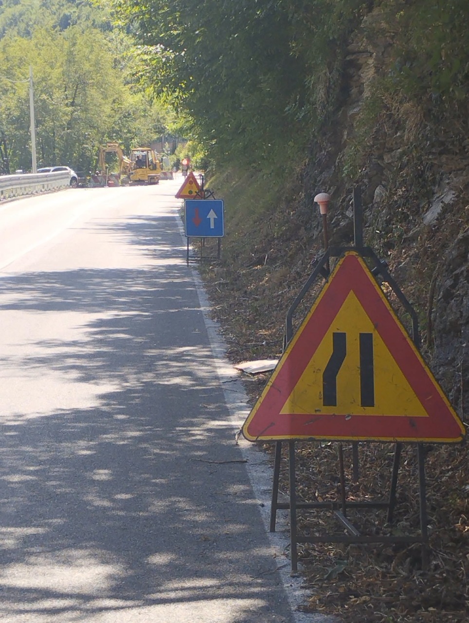 Strade metropolitane, il punto sui lavori della settimana
