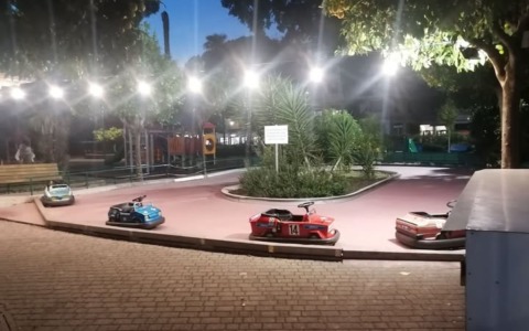 Parco Canessa, pista delle macchinine aperta anche la sera nei fine settimana di agosto
