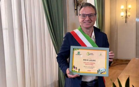 Comuni Ricicloni, Primo Premio assoluto per la Liguria a Pieve Ligure