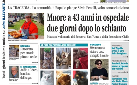 Il Nuovo Levante da oggi in edicola