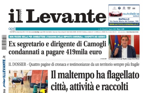 Il Nuovo Levante da oggi in edicola
