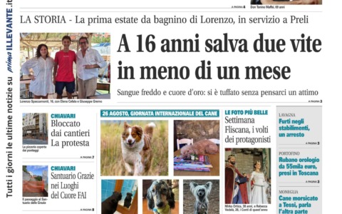 Il Nuovo Levante da oggi in edicola