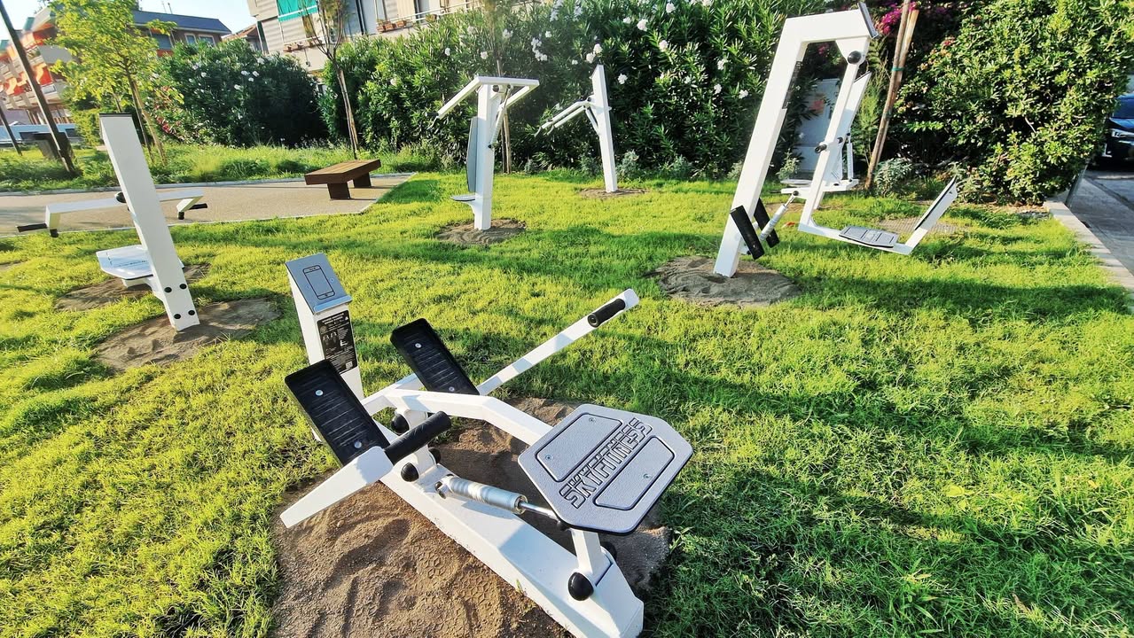 Lavagna, ai Giardini di Arenelle arrivano le nuove attrezzature ginniche all’aperto