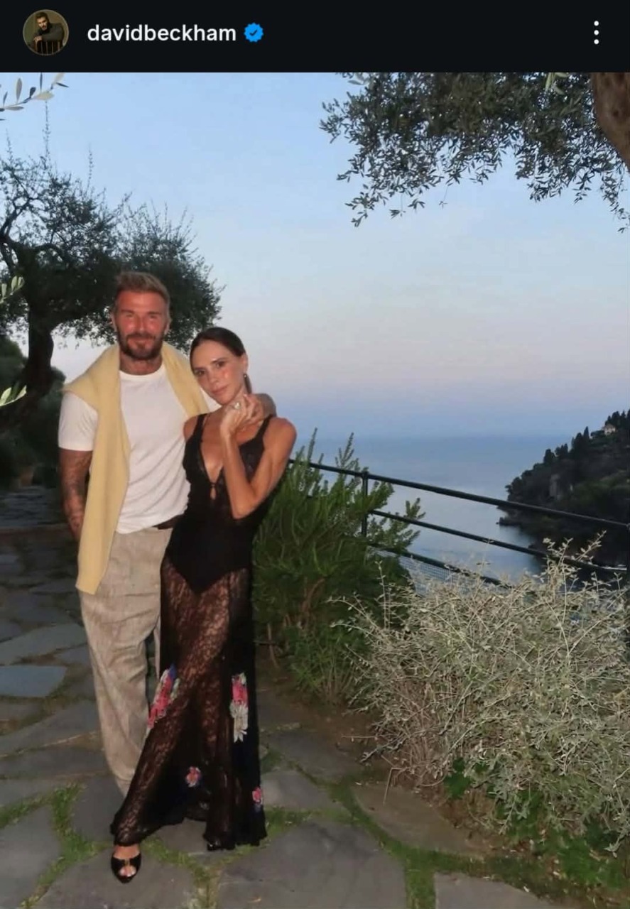 David Beckham e Victoria Adams dopo quasi 30 anni tornano a Portofino