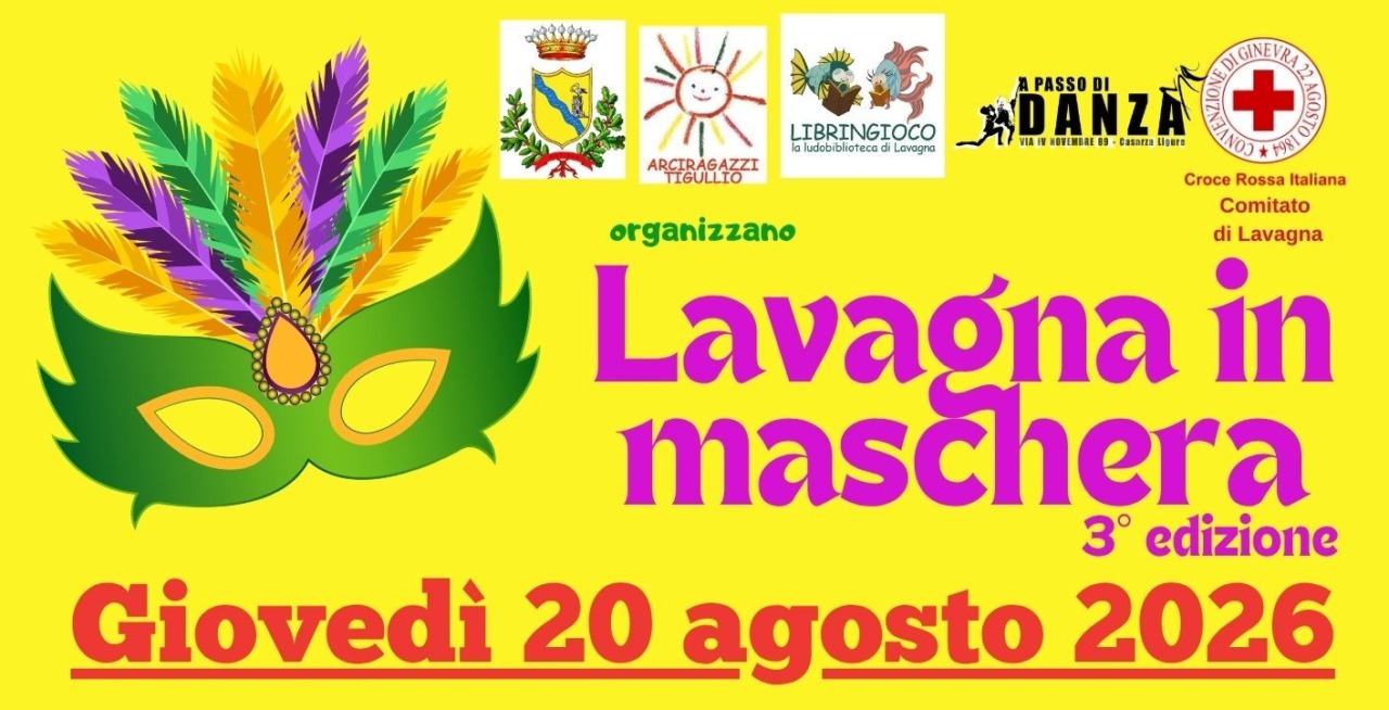 Giovedì 20 agosto torna “Lavagna in maschera”