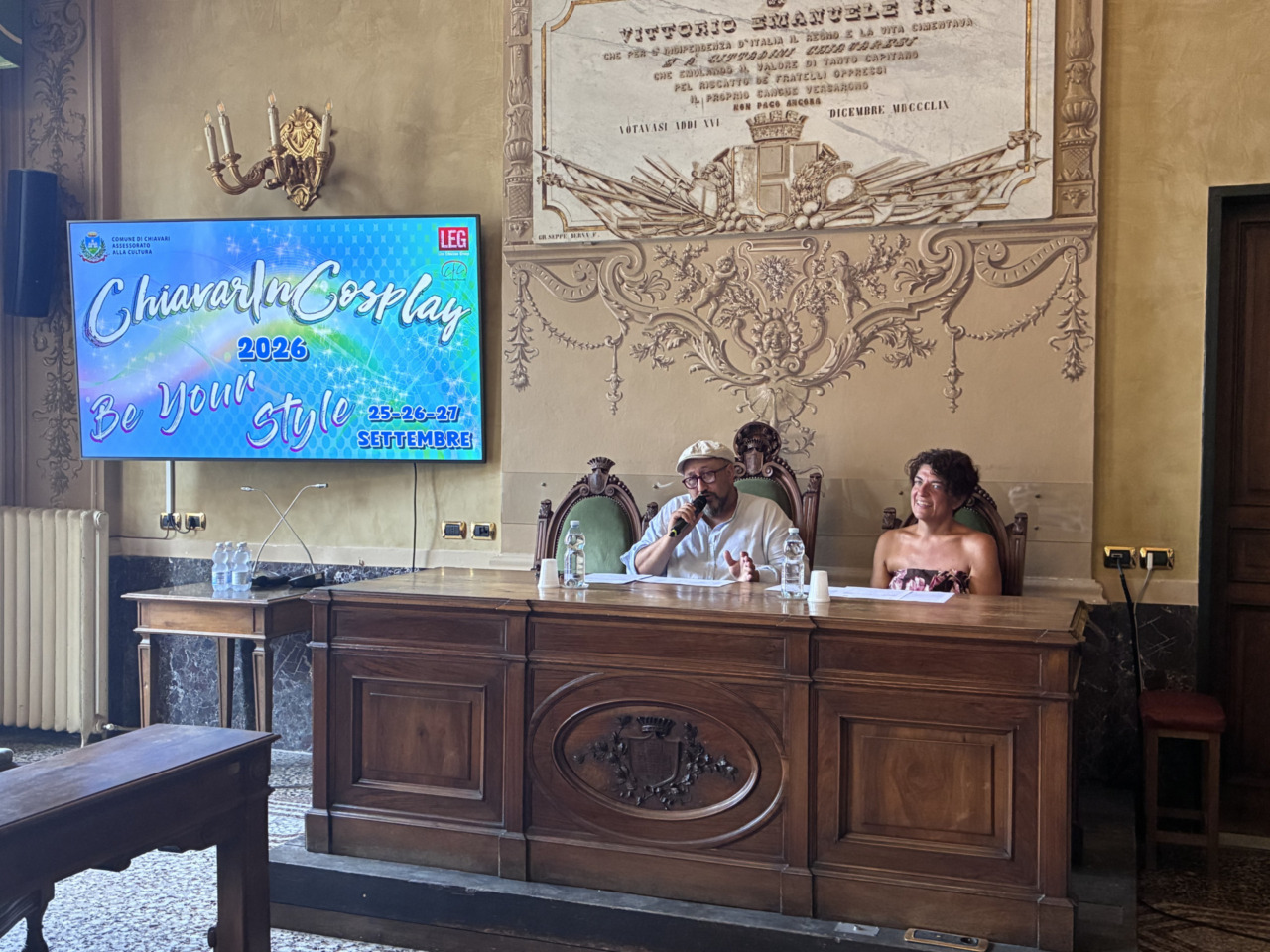 Presentato ChiavarInCosplay 2026:  anima cosplay, cuore pop, glamour hollywoodiano