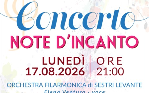Lunedì 17 agosto al Centro Costa Zenoglio “Note d’Incanto”