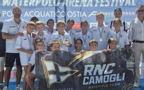 Pallanuoto, Spazio RN Camogli U12 vice campione d’Italia