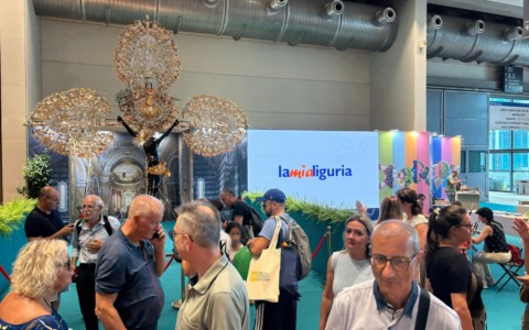 Al Meeting di Rimimi il Cristo Nero dell’Arciconfraternita di Nostra Signora del Suffragio di Rapallo