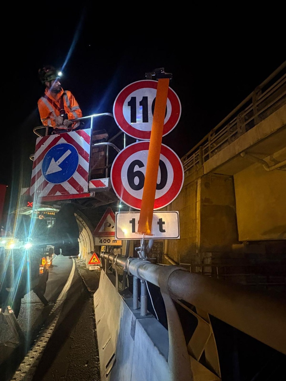 Nei cantieri autostradali è già in funzione “Rollo”: il brevetto nato nel Levante che rende più sicuri i lavori in autostrada