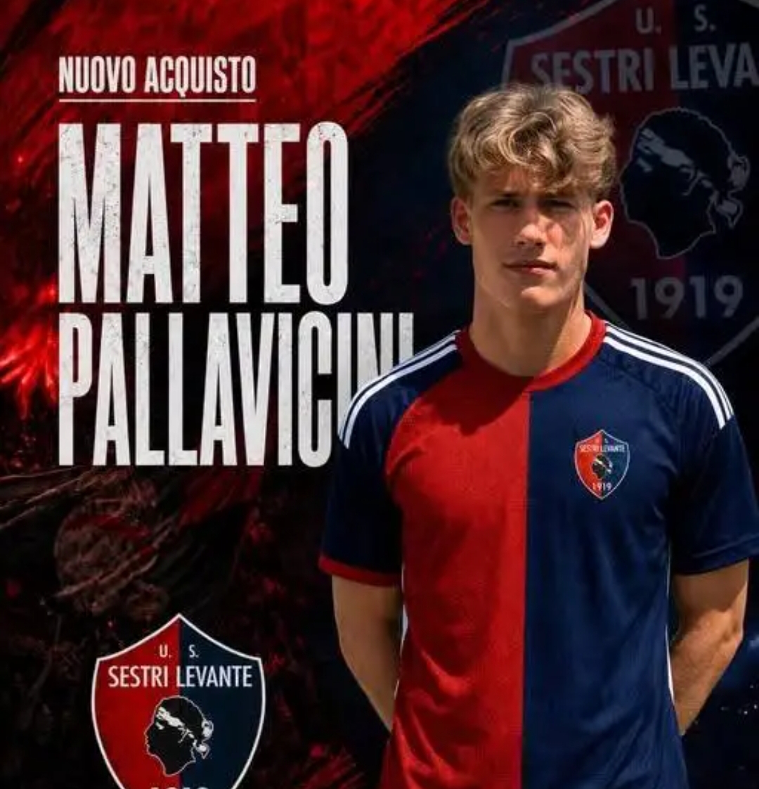 Matteo Pallavicini è un nuovo calciatore del Sestri
