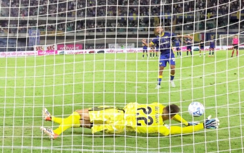 Si ferma ai rigori la corsa dell’Entella nei trentaduesimi di Coppa Italia Frecciarossa