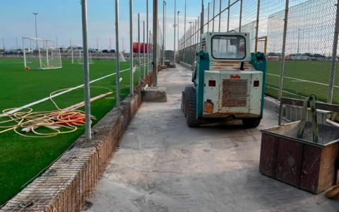 Manutenzione e riqualificazione dei campi della Colmata