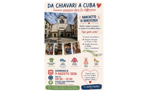 Da Chiavari a Cuba: un banchetto per aiutare famiglie e missioni