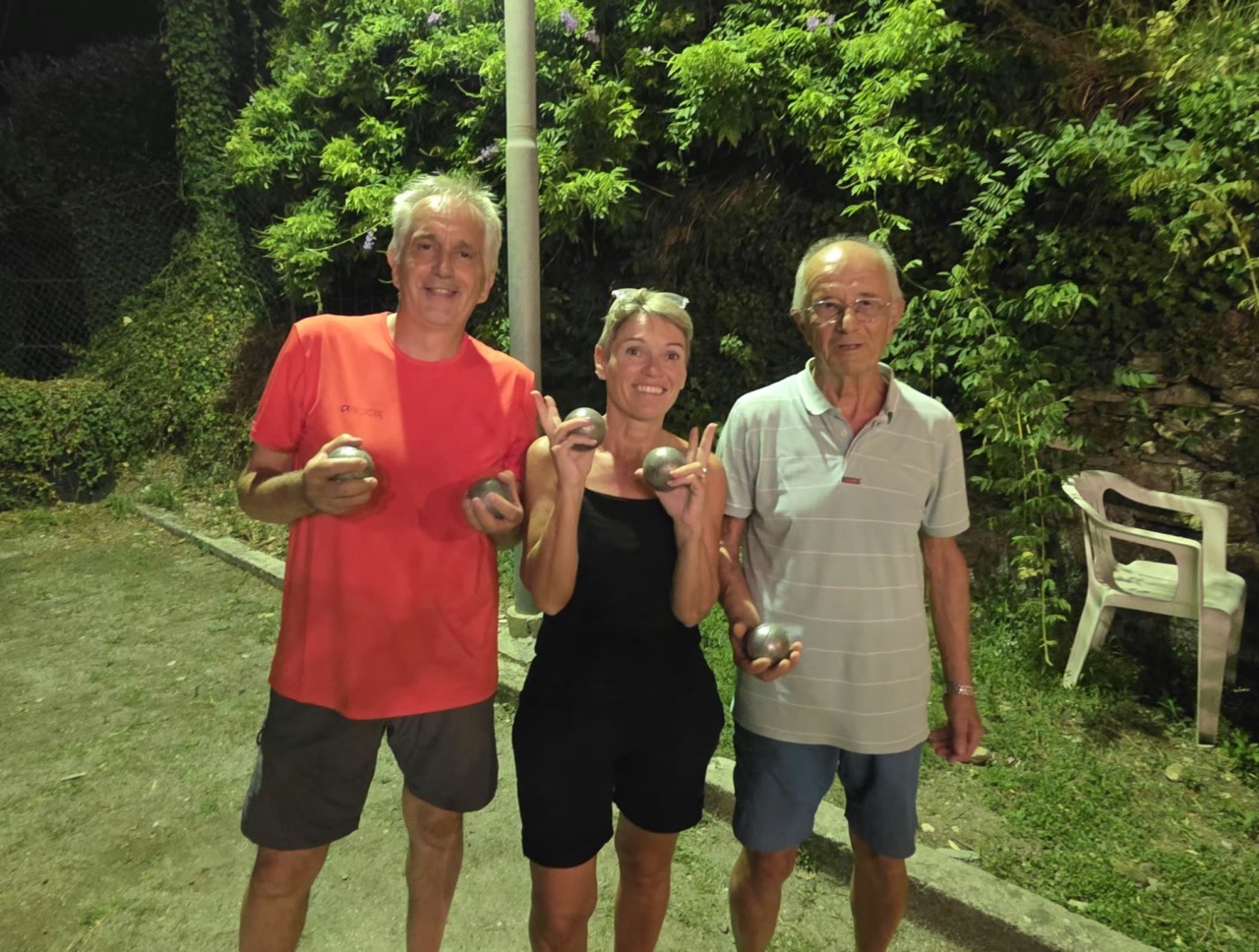 Torneo di Petanque, al circolo Acli di Polanesi trionfano Basilio Bozzo, Sara Peregallo e Paolo Picasso
