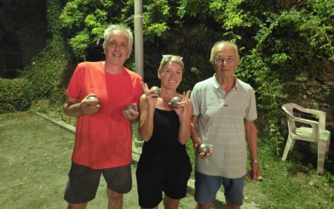 Torneo di Petanque, al circolo Acli di Polanesi trionfano Basilio Bozzo, Sara Peregallo e Paolo Picasso