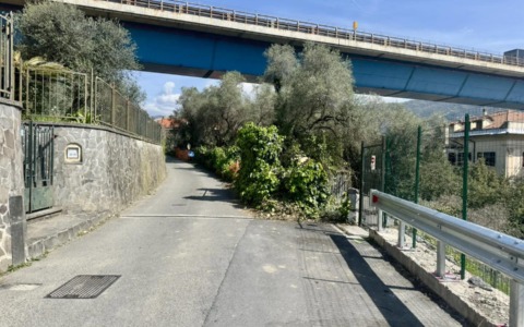 Chiavari: approvato il progetto per la messa in sicurezza e l’allargamento della strada tra Salita San Michele e Ri Case Sparse