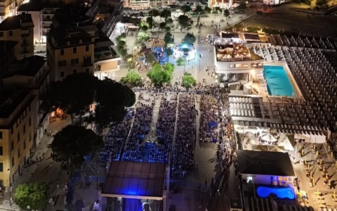 Recco, quasi 3mila spettatori per il concerto dei Tiromancino