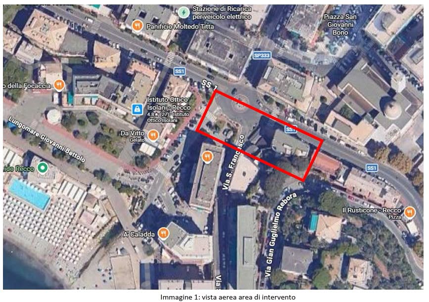 Marciapiedi più sicuri e accessibili a Recco in via Biagio Assereto