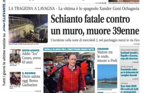 Il Nuovo Levante da oggi in edicola
