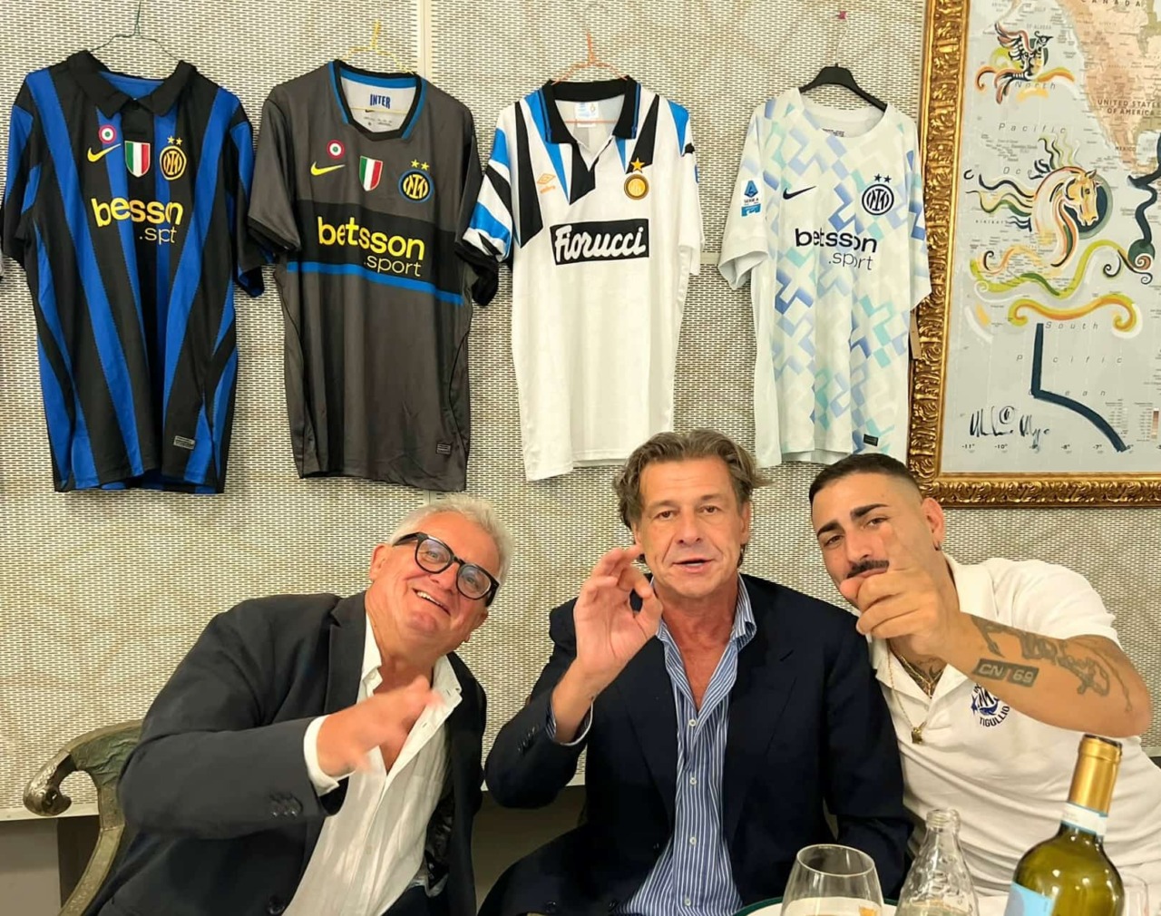 Grande festa a Rapallo con Nicola Berti per l’Inter Club Tigullio
