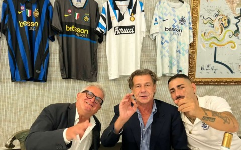 Grande festa a Rapallo con Nicola Berti per l’Inter Club Tigullio