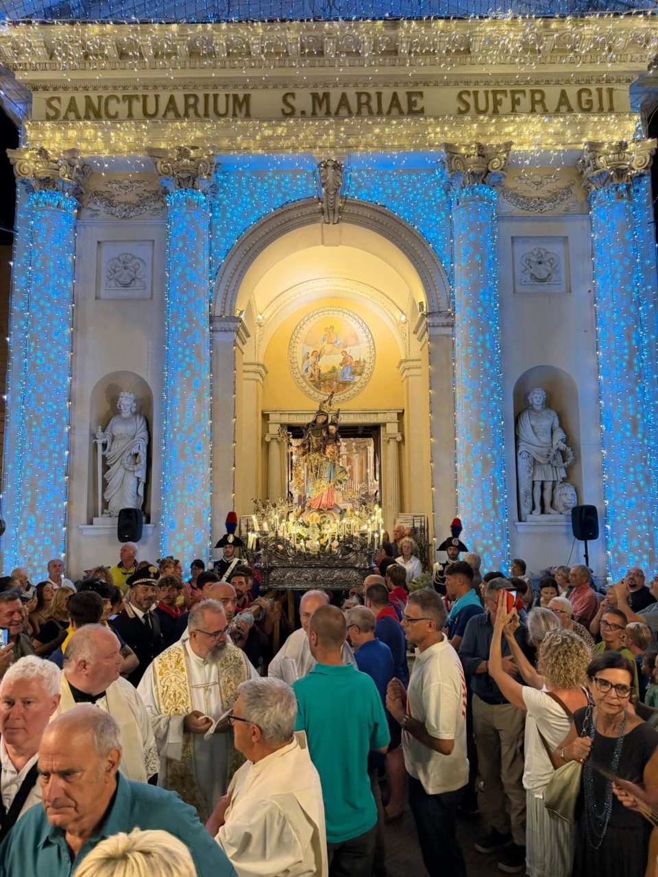 Migliaia di persone a Recco per le due serate clou della Sagra del Fuoco