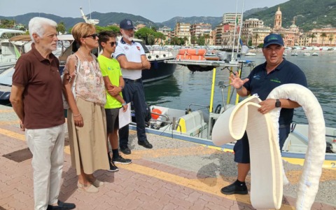 Rapallo: recuperati oltre 700 chili di materiale dal mare