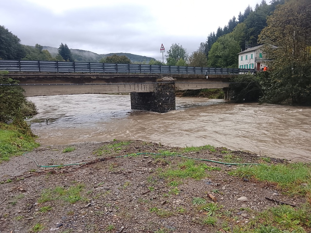 Strada statale 586 della Val d’Aveto riaperta a senso unico alternato