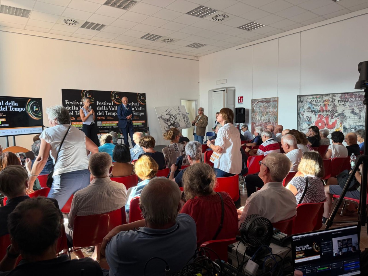 Pubblico delle grandi occasioni per l’inaugurazione del Festival della Valle del Tempo