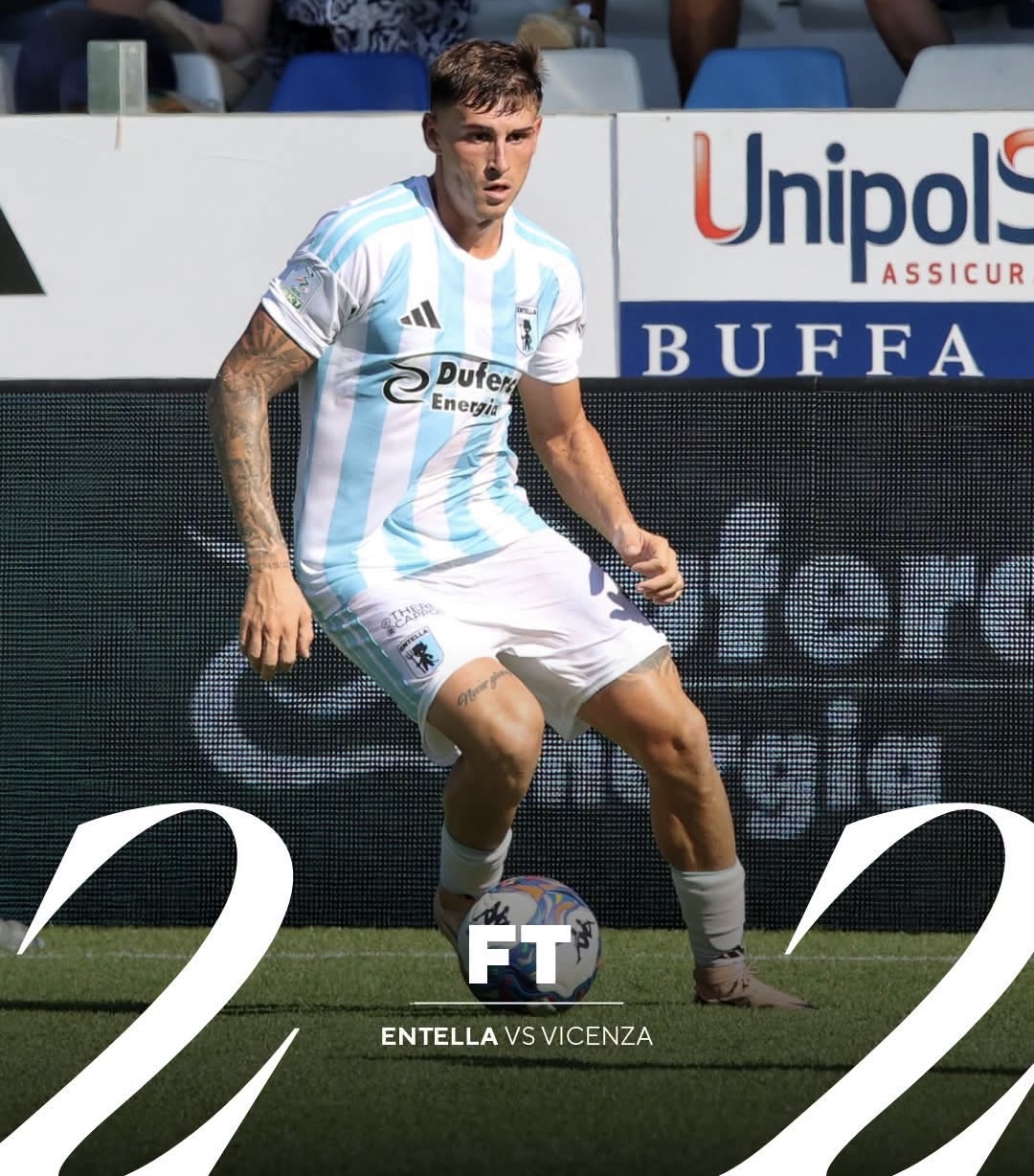 Entella, pareggio al fotofinish contro il Vicenza: a Chiavari finisce 2-2