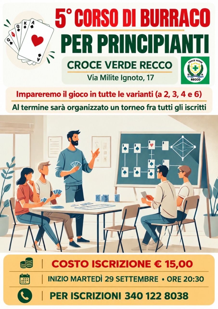 Burraco a Recco: un’occasione per fare comunità