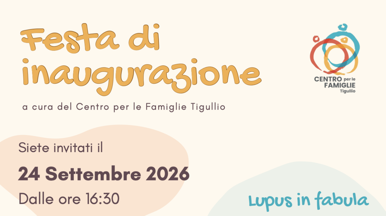 Il Centro per le Famiglie Tigullio apre una nuova sede a Chiavari