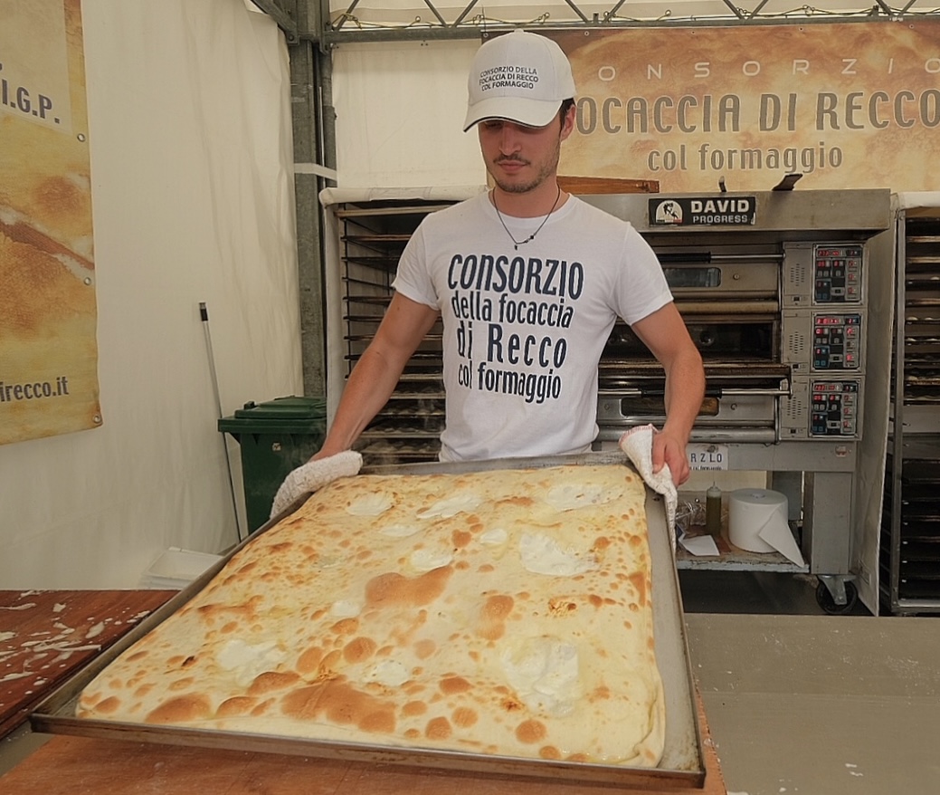 Il Consorzio della Focaccia di Recco col formaggio protagonista al BRA’S