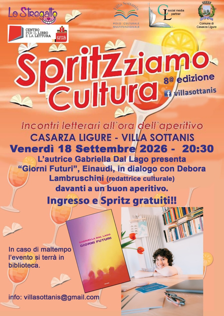 A Villa Sottanis l’ultimo appuntamento di SpritzZiamo Cultura