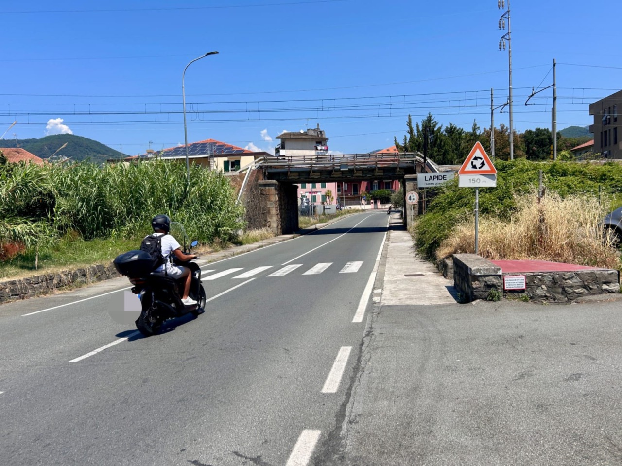Chiusura di via Fascie a Sestri per i lavori del nuovo depuratore: cambia la viabilità fino a dicembre