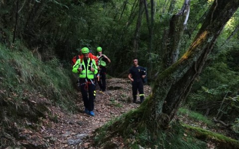 Distorsione alla caviglia, soccorso escursionista