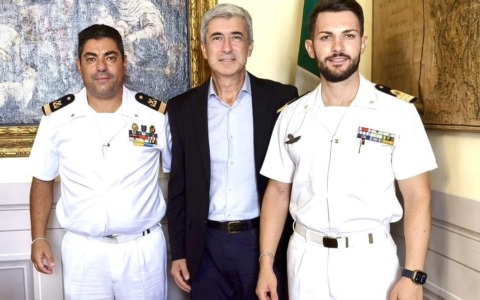 Sestri Levante, il sindaco Solinas ha incontrato il nuovo comandante della Locamare