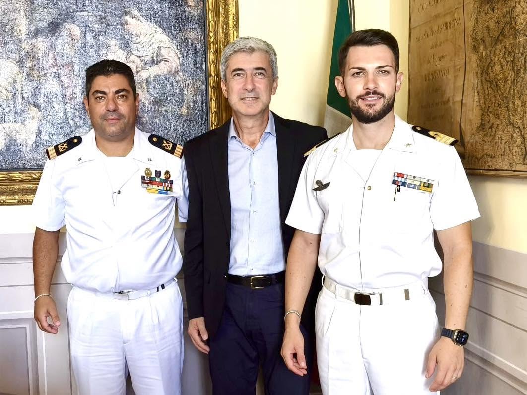 Sestri Levante, il sindaco Solinas ha incontrato il nuovo comandante della Locamare