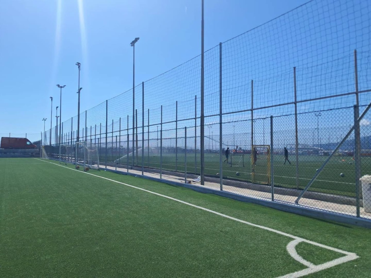 Chiavari: avanzano i lavori di ristrutturazione del campo sportivo Celeri