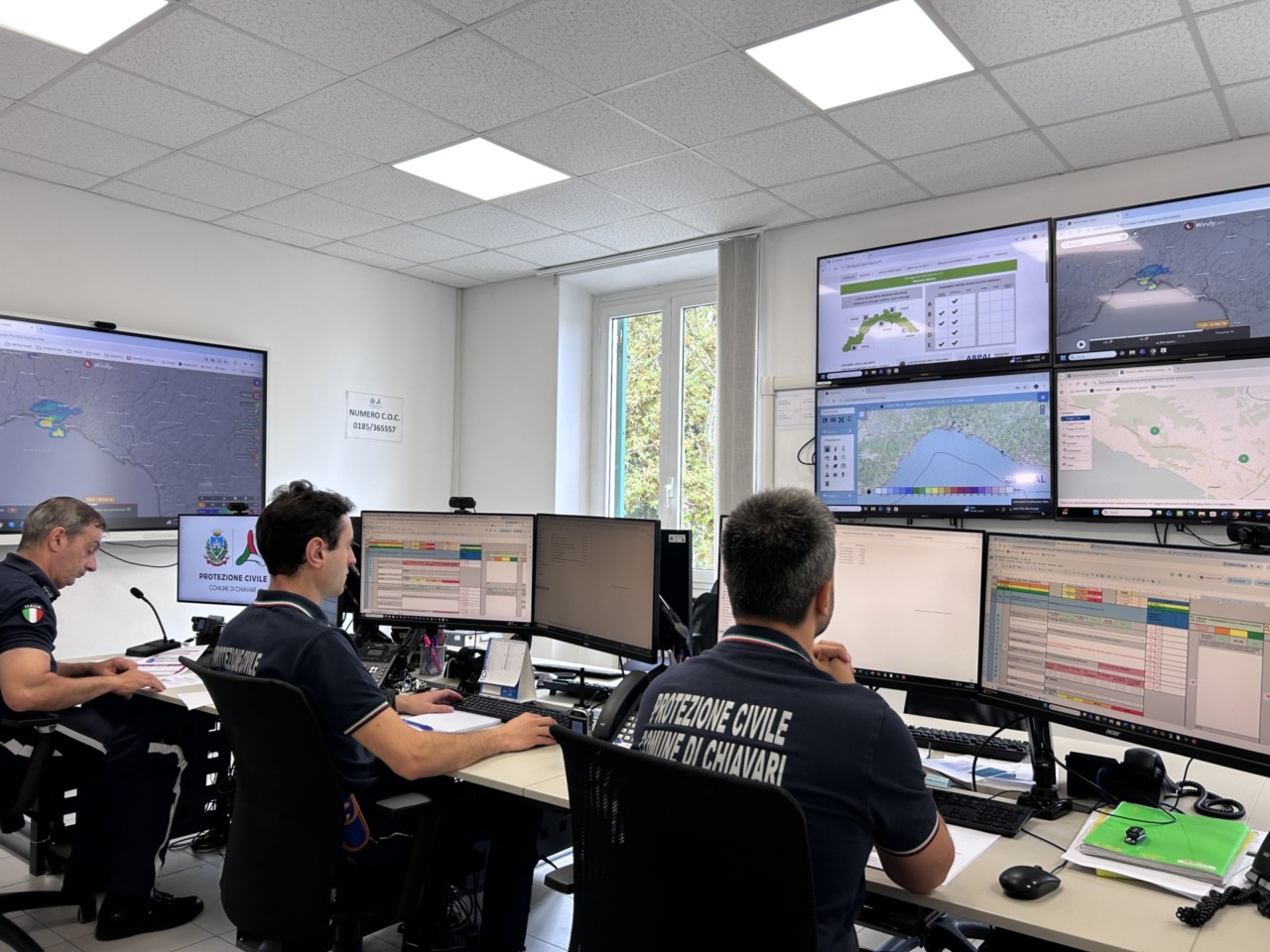 Protezione Civile Chiavari, conclusa l’esercitazione sul Rupinaro