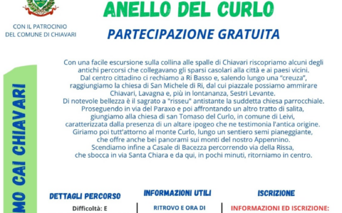 Alla scoperta dell’Anello del Curlo con il Cai di Chiavari