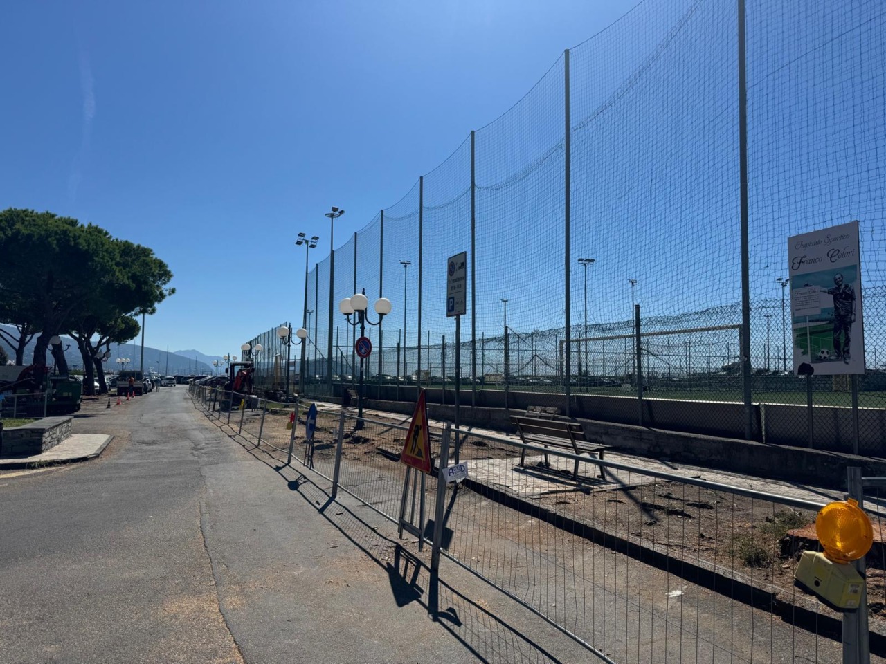 Area parcheggio adiacente al campo sportivo Franco Celeri, via alla riqualificazione
