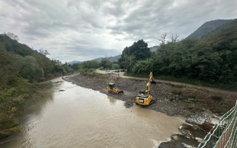 Partiti a Calvari i lavori di messa in sicurezza del torrente Lavagna